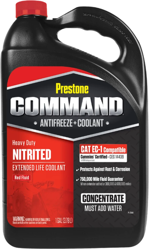 Botellón Prestone Command para equipo pesado, concentrado