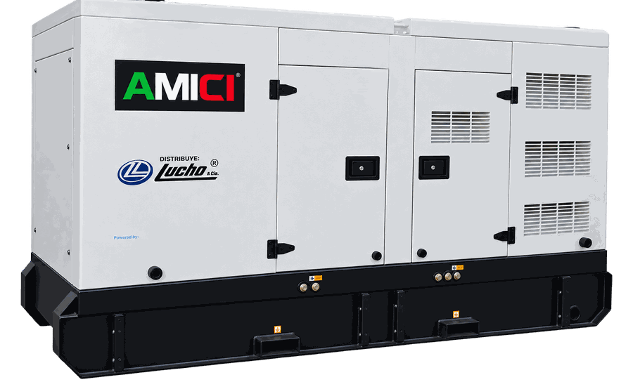 Planta eléctrica AMICI silenciosa de la flota de alquiler de Lucho & Cía