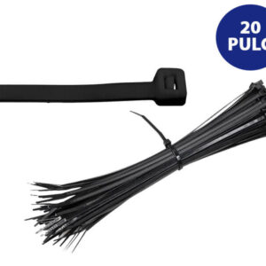ABRAZ.PLASTICA 4.8MM X 20 PULG NEGRA