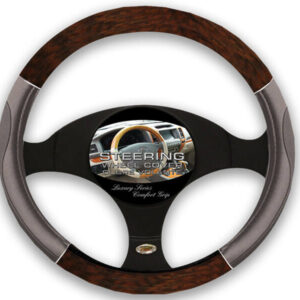 COVER PARA GUIAS MADERA/CROM/GRIS
