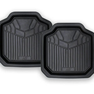 ALFOMBRA TRAY 2PCS FRONT GOMA NEGR