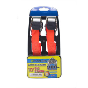 TIE DOWN CAM-BUCKLE 2PC NARANJA 900 LBS